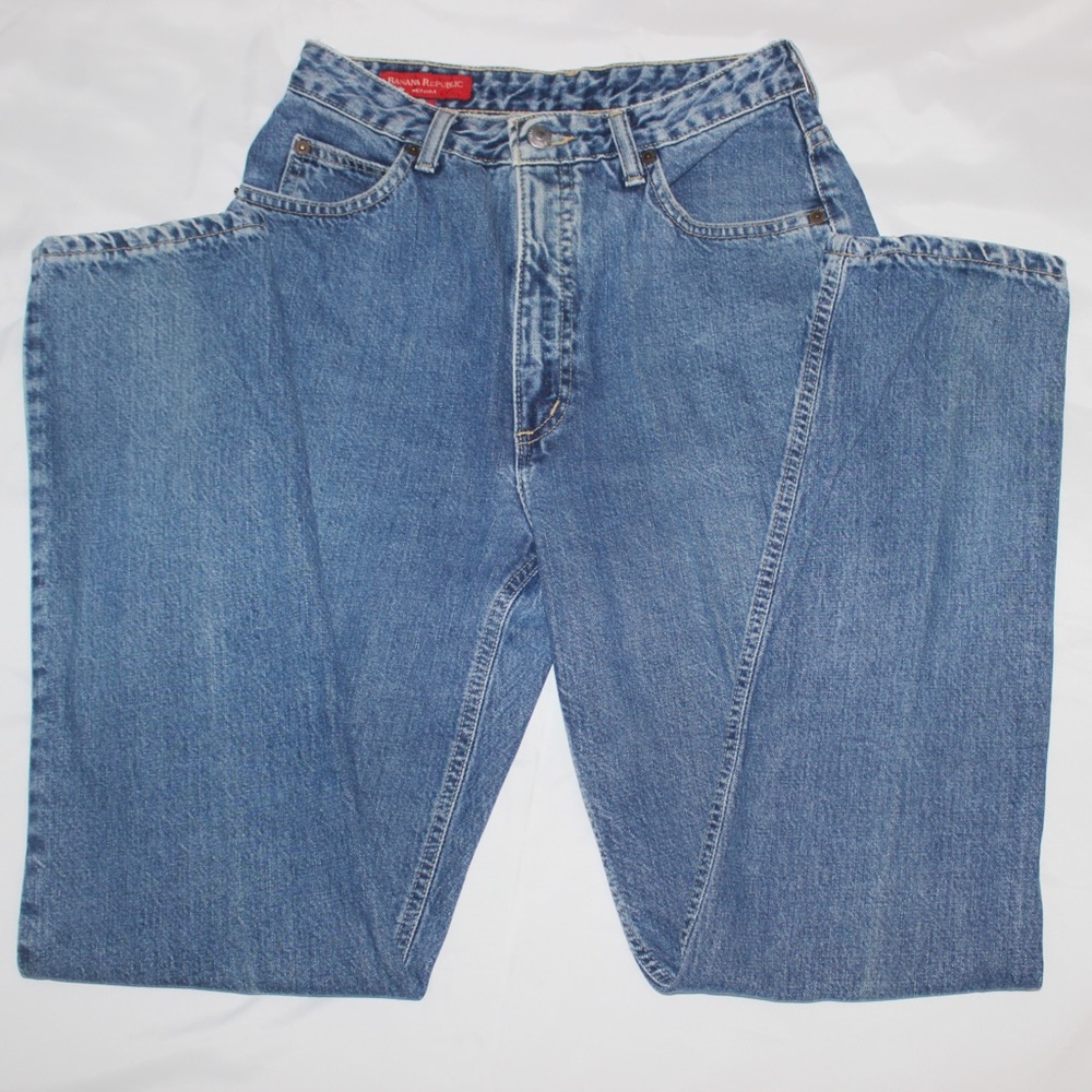 VINTAGE HIGH-WAISTED BANANA REPUBLIC JEANS
